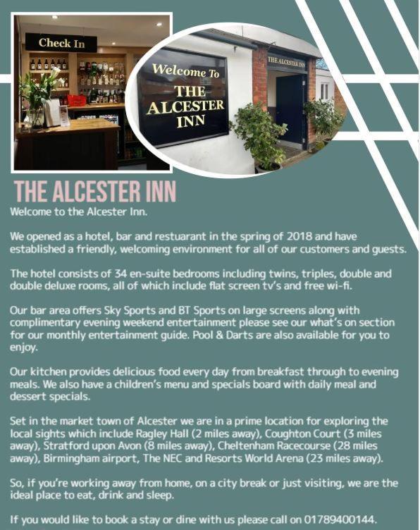 Alcester Inn Exteriér fotografie